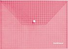 Папка-конверт А4 «Envelope folder», на кнопке, красный