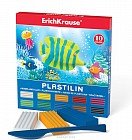 Пластилин мягкий «ErichKrause», 10 цветов, со стеком