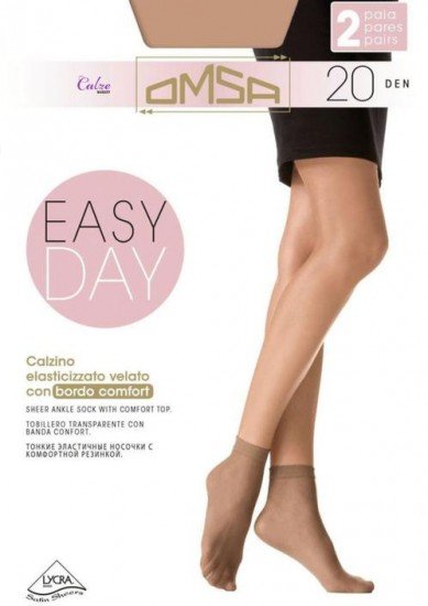 Носки «Easy Day 20» 2 пары (nero, 20 Den)