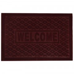 Коврик придверный «Welcome. Ромбы»