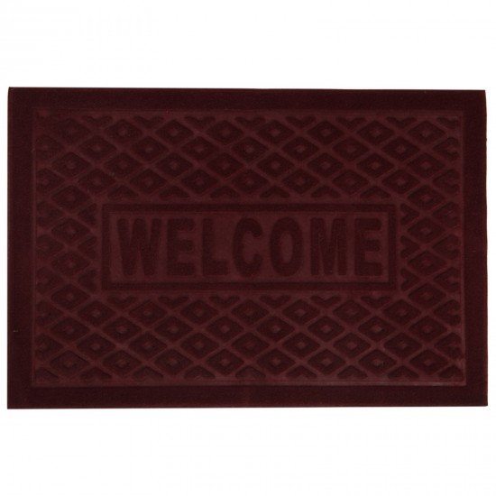 Коврик придверный «Welcome. Ромбы»