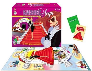 Настольная игра «Бизнес-леди»