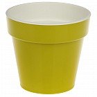 Кашпо со вставкой «Порто» (2,4 л), цвет фисташковый