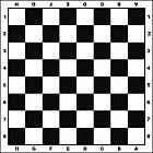 Поле для шашек (плотное)