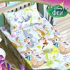 Простыня «Феи» (1,5 спальная, поплин, 150 х 214 см)