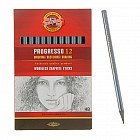 Карандаш чернографитный «PROGRESSO», HB, серый