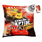 Наволочка декоративная «Крутые гонки» (40х40 см, велюр, полиэстр)