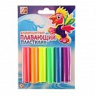 Пластилин плавающий «Флуоресцентный», 6 цветов