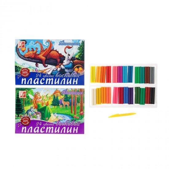 Пластилин мягкий восковой «Фантазия»