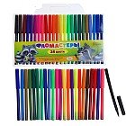 Фломастеры «CALLIGRATA», 24 цвета, вентилируемый колпачок