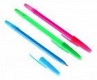 Ручка шариковая «Оптима. Neon», синий стержень, цвет в ассортименте