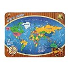 Настольное покрытие для лепки «Карта Мира»