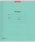 Тетрадь школьная «Классика» с линовкой, 24 листа, клетка, зеленый