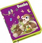 Папка для тетрадей на молнии В5 «Bunnies»