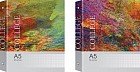 Тетрадь на кольцах А5 «COLLEGE», 80 листов, клетка, в ассортименте