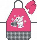 Фартук для детского творчества «Cat Marie» с нарукавниками