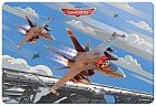 Настольная подкладка для письма А3 «Flying Planes»