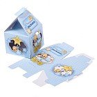 Коробка складная бонбоньерка «С Рождением малыша»