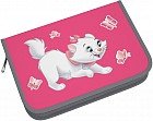 Пенал «Cat Marie», тип C, c наполнением, серый