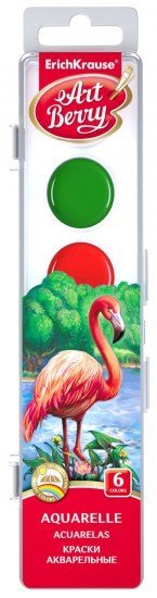 Краски акварельные «Artberry» с УФ защитой яркости