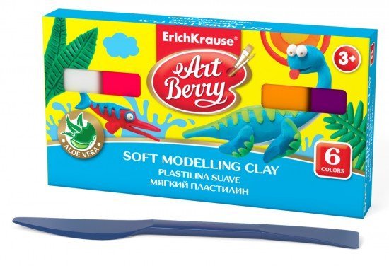 Пластилин мягкий «Artberry» с Алоэ Вер