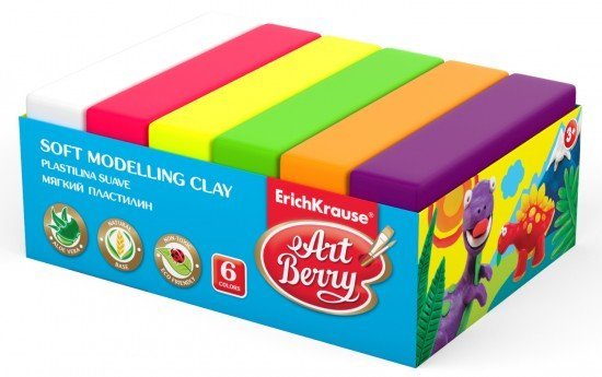 Пластилин мягкий «Artberry» с Алоэ Вер