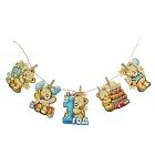 Гирлянда на прищепках «Мне 1 год» (для мальчика), длина 150 см