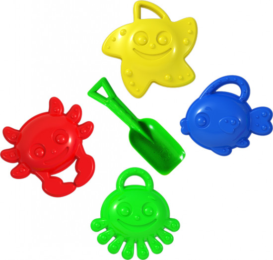 Набор формочек «Морские друзья»