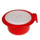 Горшок детский с крышкой «Крошка Я», красный