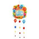 Гирлянда-плакат с подвесками «С Днем Рождения!»