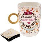 Кружка с кольцом «Самая обаятельная», 250 мл