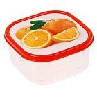 Ланч-бокс квадратный «Апельсины», 400 мл