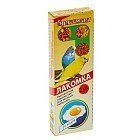 Лакомка для птиц «Бриллиант яичный бисквит», 2 штуки, 60 гр