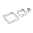 Набор форм для вырезания печенья «Квадрат»