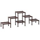 Подставка для цветов «Квадратная», 6 секций, цвет в ассортименте