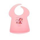 Нагрудник детский «Маша и медведь» (розовый)