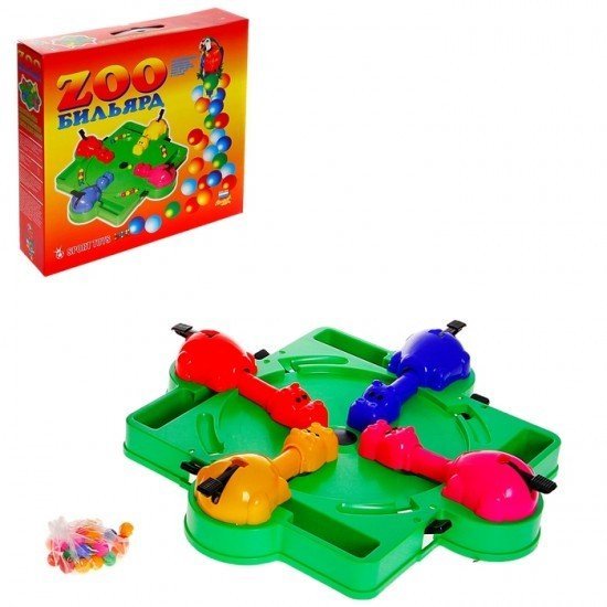 Игра «ЗОО Бильярд»
