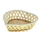 Хлебница в виде сердечка, редкое плетение