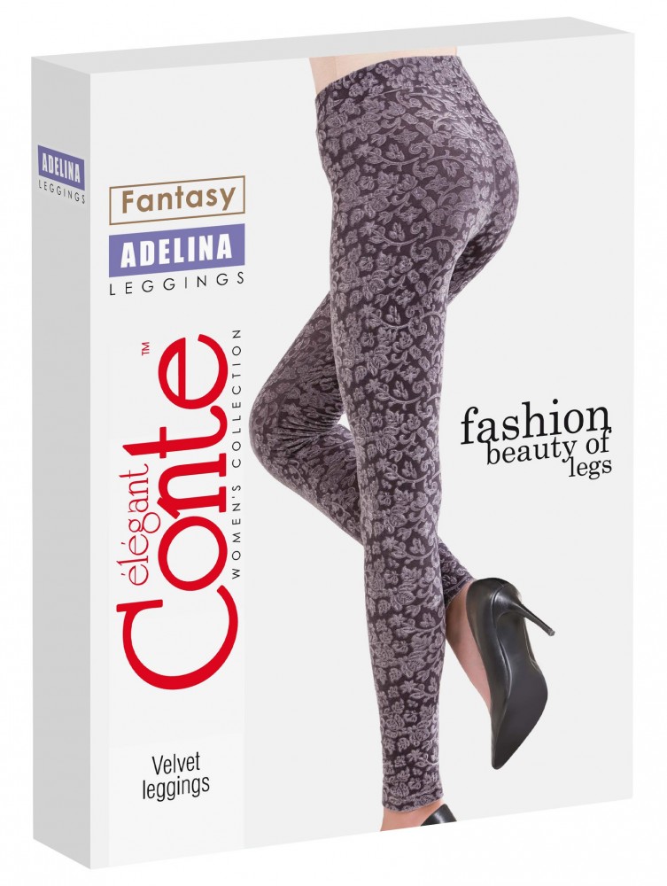 Трикотажные леггинсы «ADELINA» | Conte Elegant