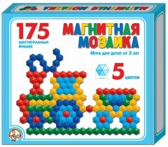 Мозаика магнитная,175 фишек