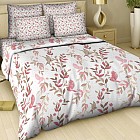 Комплект постельного белья «Очарование утра» (рис. 338, семейный, поплин, 2 наволочки 70х70)