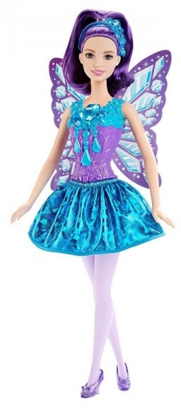 Кукла Barbie с фиолетовыми волосами | Фея | Barbie