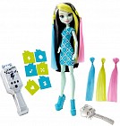 Кукла Monster High «Стильная прическа Фрэнки»