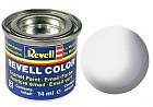 Эмалевая глянцевая краска Revel Color, белая, 14 мл