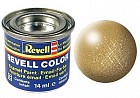 Эмалевая краска Revell Color, золото-металлик, 14 мл
