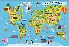 Пазл «Карта мира»