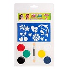 Набор грим для лица и тела, 6 цветов