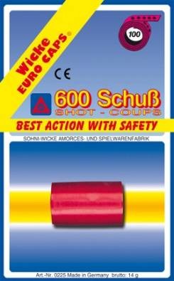 100-зарядные пистоны, 600 штук | Sohni-Wicke
