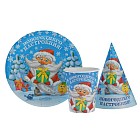 Набор для праздника «Новогоднего настроения» 18 предметов