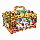 Подарочная коробка «Сундук изумрудный» сборная, 25,3х15,6х15,5 см